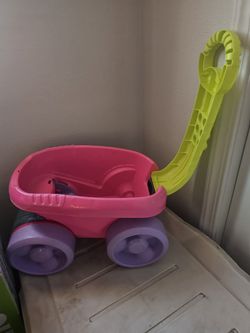 Automatic Building Block Pick Up Wagon