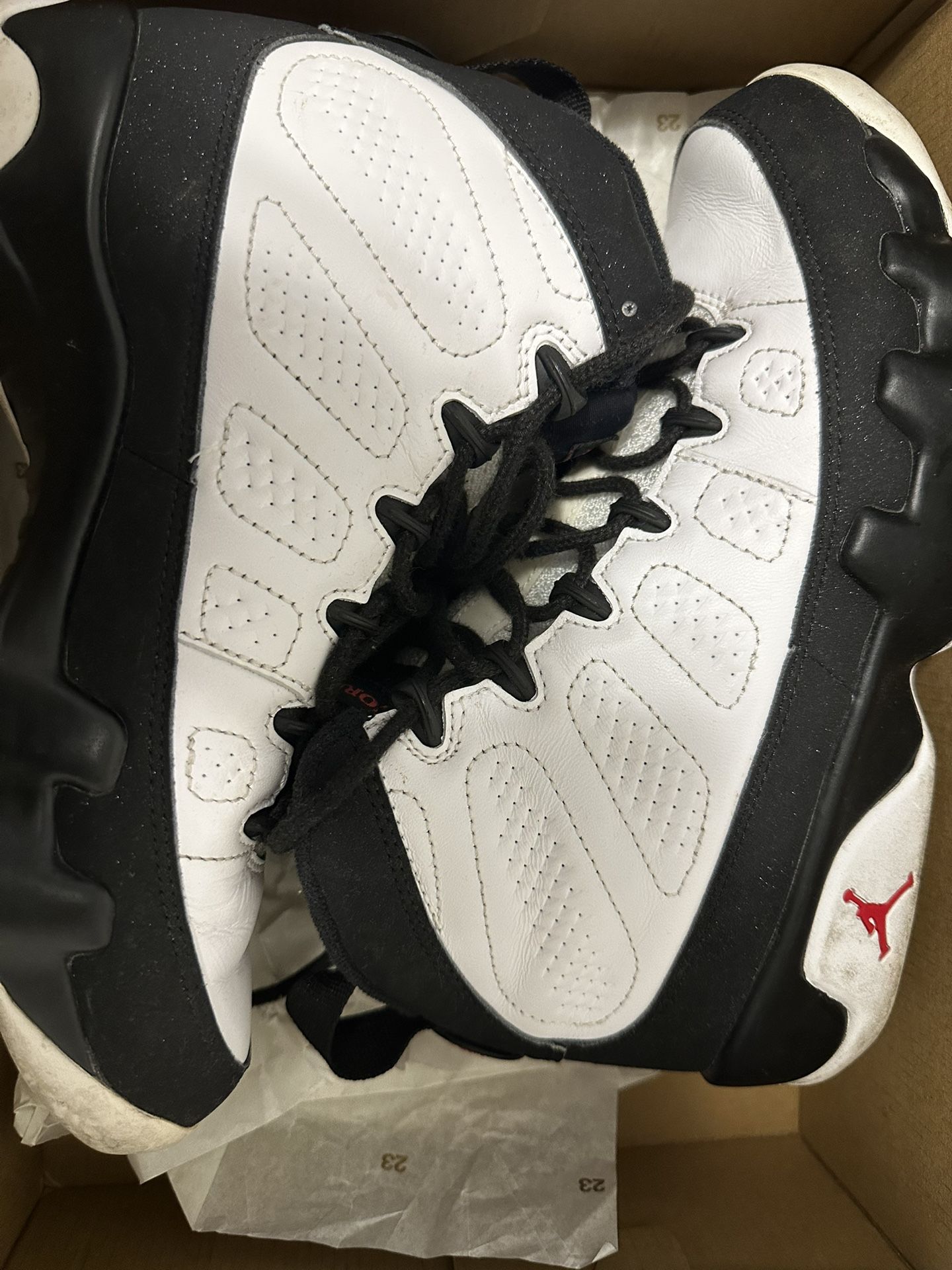 Jordan 9 space Jam size7y
