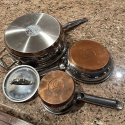 Martha Stewart 3.5 qt Stainless Steel Saucepan with Lid