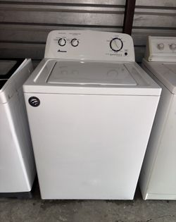 White Amana Washer