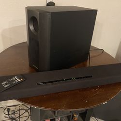 Yamaha Sound Bar 4K HDMI & Sub 