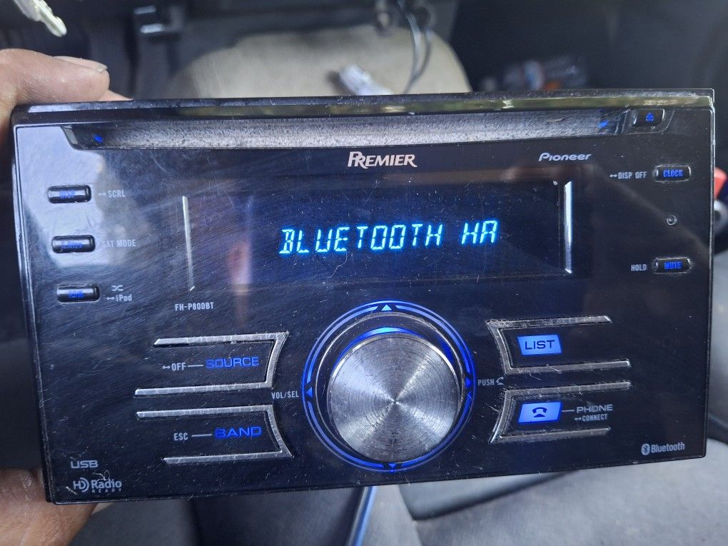 STEREO PIONEER CD AUX USB BLUETOOTH GOOD CONDICIÓN ABLO ESPAÑOL 