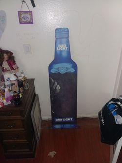 Bud Light advertising stand