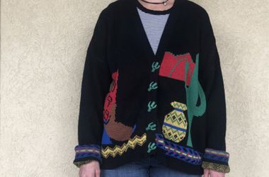 Cute Cactus Cardigan