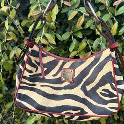 Dooney & Bourke Zebra print 