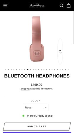 Brand New Aipros headphones