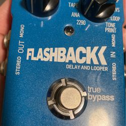 TC Electronic Flashback Delay and Looper Pedal (Never used!) 2014-2017