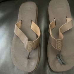 Havaianas Leather Flip Flop 