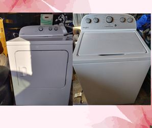 Washer And Electric Dryer