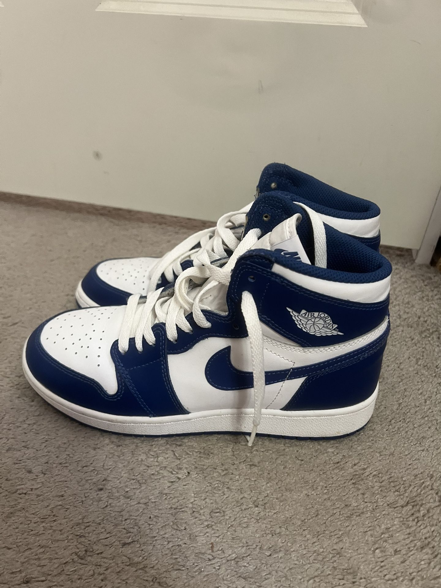 VNDS JORDAN 1 STORM BLUE SIZE 7Y NO BOX