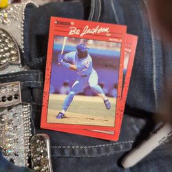 Bo Jackson Baseball Card Mint Condition Goes 500 On eBay I Own 2