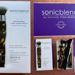 New Michael Todd Beauty Antibacterial Makeup Brush Sonicblend