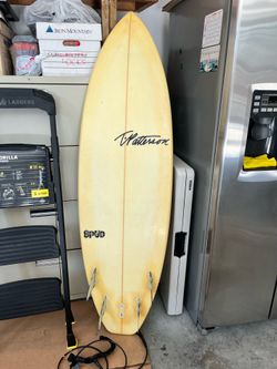 T. Patterson Surfboard with case used good condition