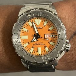 New Seiko SKX781 Orange Monster First Generation!