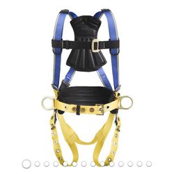 Werner H2321 Series Xxl Blue Armor Polyester Construction Harness. (k2)