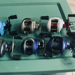11 Bait cast Reels TOTE#4 - Your Choice - $40.00 Each 