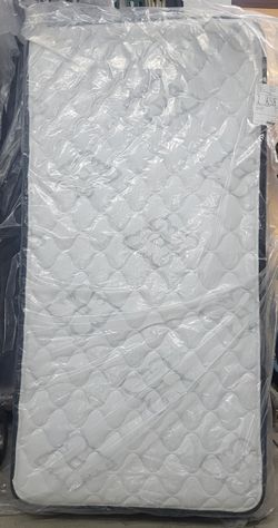 NEW 9" Twin Spring Euro Top Mattress (Available In Full/Queen, Boxspring Separate)