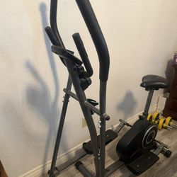 Health & Fitness Smart 2-in-1 Cross Trainer Elliptical Bike,