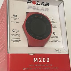 POLAR M200 GPS RUNNING WATCH M/L “NEW”