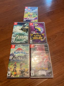 Nintendo switch Pokémon and Zelda games $35 each