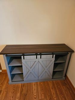 Farmhouse entertainment center
