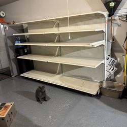 Shelving On Caster Wheels