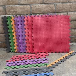 WORKOUT EXERCISE MATS -MMA-2x2foot 3/4 inch thick- from dicks sporting goods -NEW 8 mats -$49 FIRMPRICE EAGLE ROCK NO DELIVERY