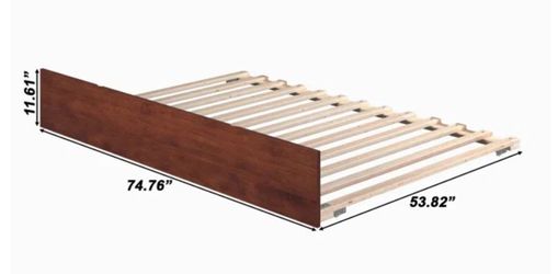 NEW Full Size Roll Out Trundle Frame