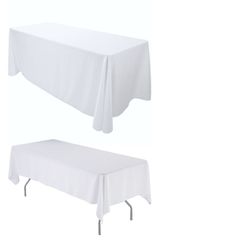 6 Foot Table Linens Manteles Manteleria Event  Wedding Quince Decor