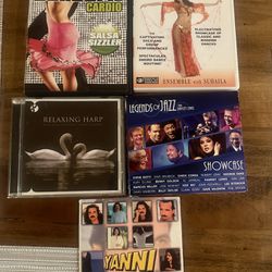 Misc: Dance DVD and Music CDs