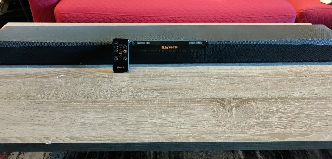 Klipsch RSB-3 36" 2.0 Channel Soundbar with Integrated Subwoofer + Remote