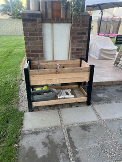 Vigoro Elevated Planter Box Garden