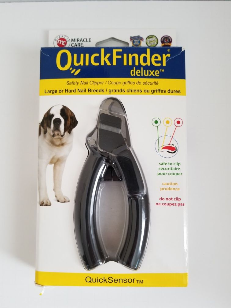 Sensor nail trimmer for dog