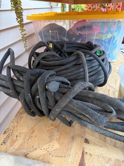 Black Rubber Garden SOAKER Hose