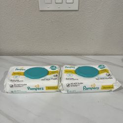 Brand new Pampers Baby Unscented Wipes, Sensitive, 56 Count Each (2 For $3)