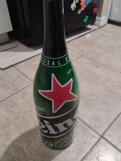 Giant Heineken Bottle