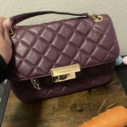 Michael Kors Burgundy Purse