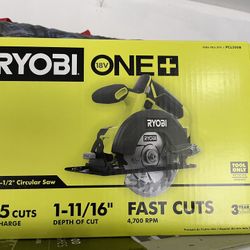 Brand New Roybi Circular Saw 18v 5/1-2 Inch ( Tool Only)
