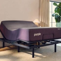 Purple Premium Plus Smart Base – Queen Bed Frame Like New🔥
