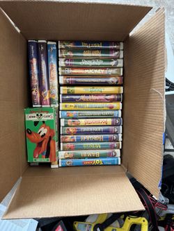 Disney VCR Movies For-sale 
