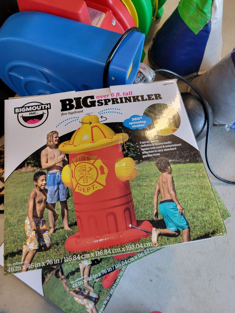 Fisher price fire hydrant sprinkler 2025