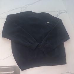 CAT LOGO pull over sweater