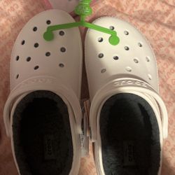 White Crocs