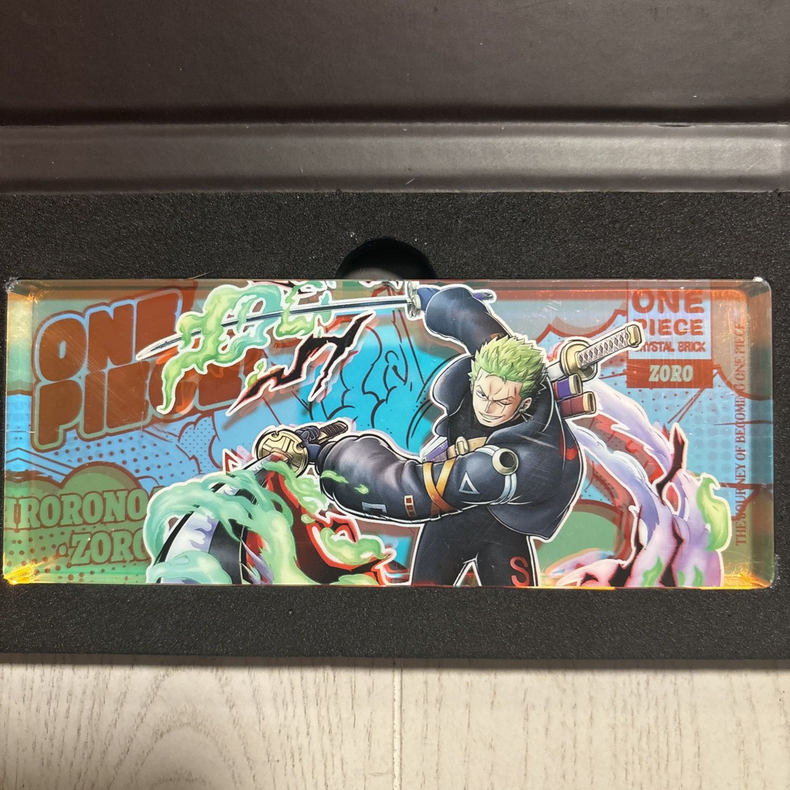 Rui Valley Culture One Piece Zoro 10 mm Acrylic Brick Crystal Brick Anime