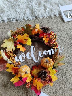 HAND MADE FALL WREATH