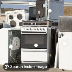 FREE pickup on Appliances and Scrap Metal 