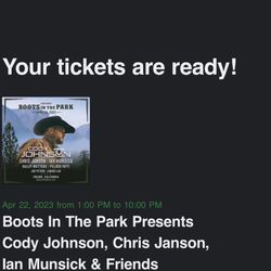 Cody Johnson Tickets