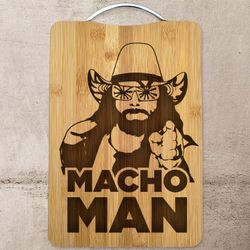 Mach Man Laser Engraved Cutting Board