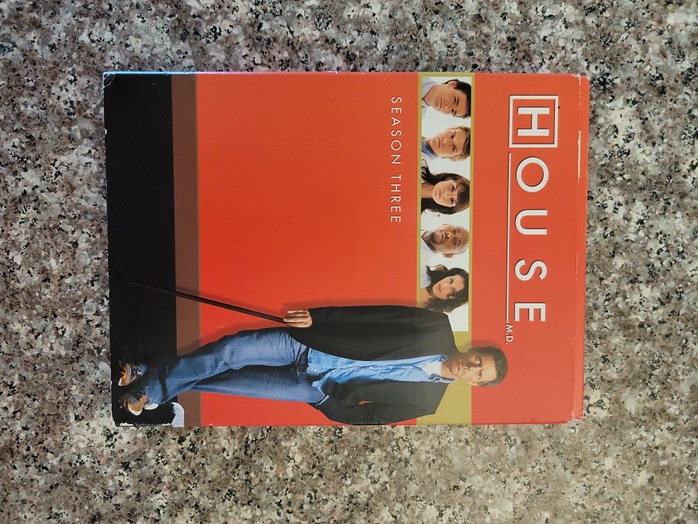 House - Complete Third 3rd Season Three 3 (DVD, 2007, 5-Disc Set)