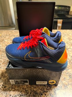 Nike Kobe V Protro Caitlin Clark Indiana Fever Midnight Navy Mens SZ 9